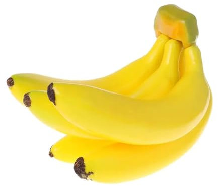SBTRKT Bouquet de Bananes artificielles réalistes, Faux présentoir de Fruits, Accessoire décoratif(9 Heads)