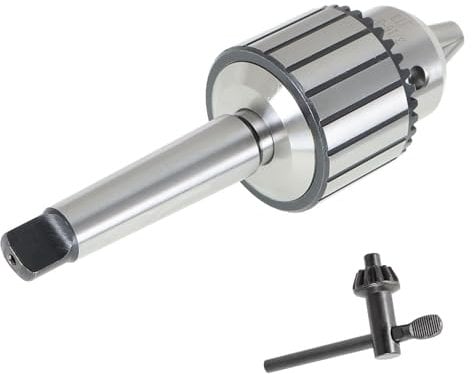 LiGuVCY 3/4 Drill Chuck, JT33-MT3 Super Heavy Duty Drill Press Chuck with Chuck Key, MT3 connecting rods with carbon steel