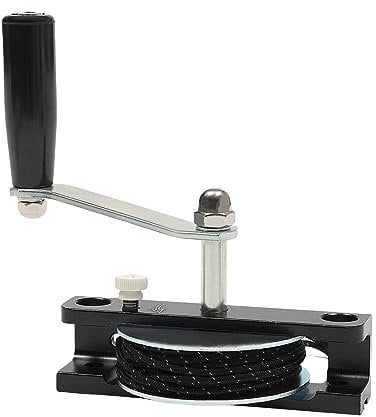 TSLVTA Chainsaw Mill Winch Kit Winch System The Manual Winch Increased Chainsaw Mill Advantage Makes Easier and Cut Smoother for Portable Sawmill and Saw Mill