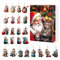 24 Tage Weihnachts-Countdown-Kalender mit niedlichen Katzenpuppen Spielzeug | 2024 Halloween Katze Adventskalender Süße Katze Weihnachtsdekoration Adventskalender | Katze Adventskalender 2024 für
