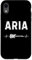Hülle für iPhone XR Aria Gitarre Herzschlag Gitarrist Retro Vintage