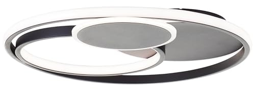 Brilliant Dimmbare Deckenleuchte Runda schwarz G99371/76