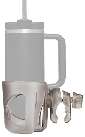 Nuevo portavasos para cochecito Stanley Quencher H2.0 (modelos de 30 y 40 onzas), también compatible con Stanley IceFlow (modelos de 20 y 30 onzas), transparente