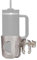 Porte-gobelet pour poussette Stanley Quencher H2.0 (modèles de 30 et 1180 ml), également compatible avec Stanley IceFlow (modèles de 50 et 887 ml) – Transparent