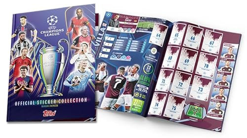 Topps UEFA Champions League Sticker 24/25 - Hardback Album - Online exklusiv!