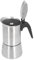 Phefop Cafetière Expresso en Acier Inoxydable 304, Cafetière Greca 9 Tasses avec Percolateur, Cafetière Italienne pour Usage Domestique et Camping, avec Fonction Vapeur de Lait (200ML)