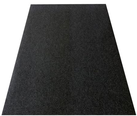 KASNLSAC Garagenboden Ölauffangmatte, 230 x 520 cm, Motorrad-Garagen-Teppich, Auto-Fußmatte, strapazierfähige Garagenmatte, Ölmatte, Werkstatt-Fußmatten, rutschfest, Schutzmatte, Werkbank (schwarz)