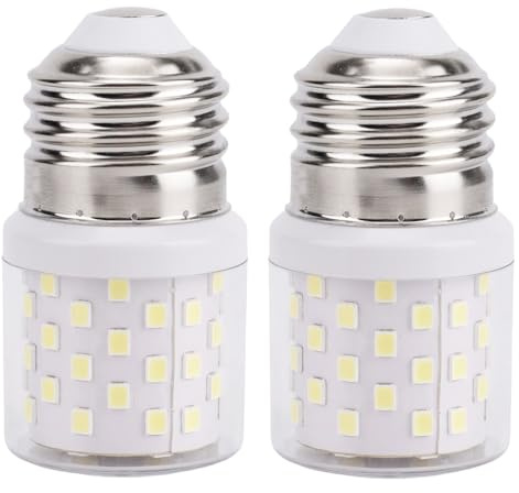 Penitue 2pcs Refrigerator Light Bulb Replacement for KEI D34L, AC 100-265V 3.5W LED Fridge Light Bulbs for Frigidaire KEL 3418L Replace 40W 5304511738, Daylight White