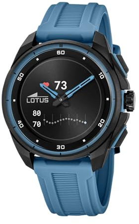LOTUS Smartwatch Hombre Híbrido Connected Full D - Azul | Reloj Inteligente Pantalla Completa, Llamadas Bluetooth, GPS, Monitor Salud y Sueño, hasta 10 Días de Batería 20002/4