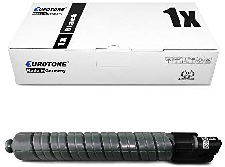 1x Eurotone Toner für Ricoh Aficio MP C 3001 3501 ersetzt 842047 Black Schwarz