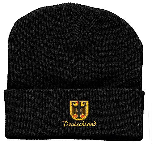 Hip-Hop Mütze Wappen Deutschland 56426 schwarz