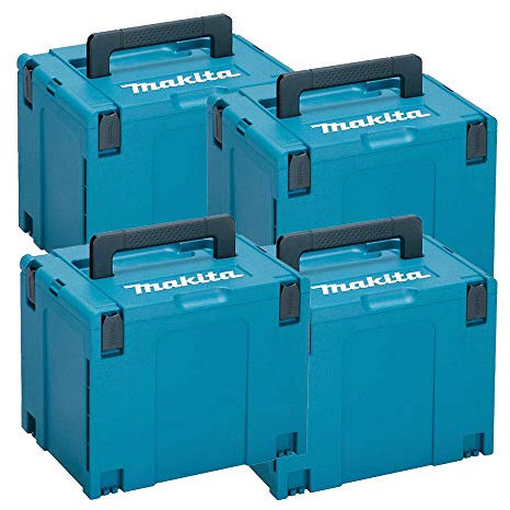 Makita Boxes 821552-6 MakPac Type 4 Stacking Connector Case 396mmx 296mmx 315mm Pack of 4