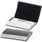 PEARL RFID Kartenetui: 2er-Set elegante Visitenkarten- & Kreditkarten-Etuis, Magnetverschluss (Kreditkarten-Etui, Visiten- und Kreditkarten-Etui, Visitenkarte)