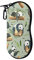 SEANATIVE Brillenaufbewahrungsbox mit Reißverschluss, ultraleicht, belastbar, Hartschale, Brillenetui, Brillenetui, Unisex, panda, 7.3x3.3 inch