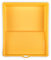 HARDY WORKING TOOLS 1x Vaschetta per verniciatura, vaschetta di verniciatura larghezza 32cm, lunghezza 38cm, vasca per verniciare, Vaschetta per vernice, Vassoi per Rulli per Pittura, plastica, giallo