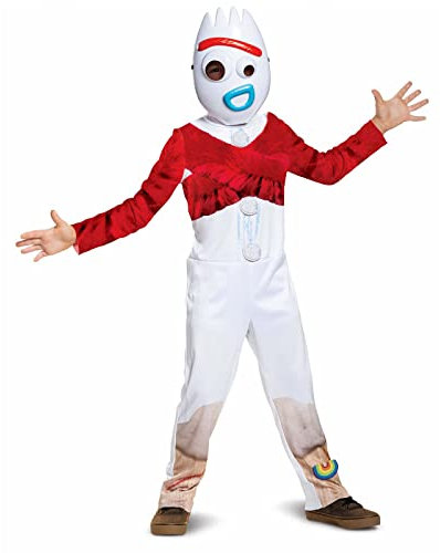 Disney Officiel Deluxe Déguisement Toy Story Fourchette Enfant, Déguisement Toy Story Enfant en taille S
