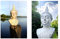 Paravent Buddha Büste Raumteiler Sichtschutz Trennwand HTI living