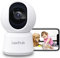 LAXIHUB 360° Coverage Pan Tilt Home Security Camera, 1080p Full HD Indoor Camera with Night Vision & Two-Way Audio, Smart Baby Monitor Pet Camera with Phone App, Motion Sound Detection