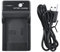 Chargeur de batterie USB pour appareil photo Samsung SLB-0937