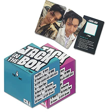 j-hope - [Jack In The Box] (Weverse albums) Card Holder + Photocard A + Photocard B + QR Card(User Guide) + 1 Extra Photocard