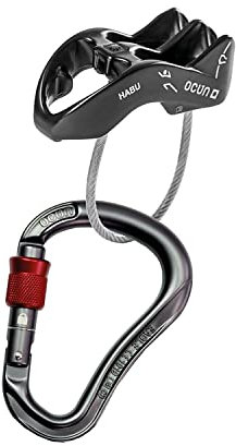 Ocun Belay Set Eagle Screw-Habu Grau - Universelles Sicherungsset, Größe One Size - Farbe Anthracite