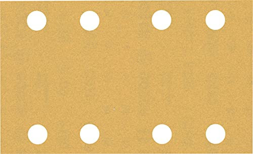 Bosch Accessories 2608901664 - Carta vetrata per levigatrice orbitale, grana 180 (lunghezza x larghezza), 133 mm x 80 mm, 5