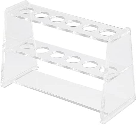 VILLFUL Acryl-reagenzglasständer Reagenzglas-Halter Durchsichtiger Reagenzglas-Organizer Für Labor Und Zuhause