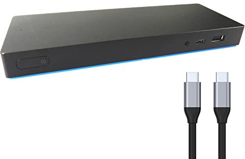 SIMPLETEK USB-C Docking Station | Compatible with HP ProBook Elitebook Spectre Elite | Power Supply Not Included (Refurbished)