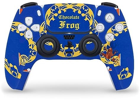 Head Case Designs Officially Licensed Harry Potter Chocolate Frog Graphics Vinyl Faceplate Sticker Gaming Skin Decal Cover Compatible With Sony PlayStation 5 PS5 DualSense Controller