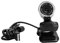 ASHATA 1080P Webkamera, Web-Digitalkamera Drehbare Webcam 1080P, USB-Computerkamera Handbuch Fokus Eingebautes Mikrofon für/TV (Silber)