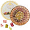 Zaitoune Turkish Delight Mix - 650 g | Luxury Assortment with Pomegranate, Pistachio & Rose Presented in a Beautiful Gift Tin | Authentic Luxury Sweets | Handmade in Turkey & Traditional Recipe