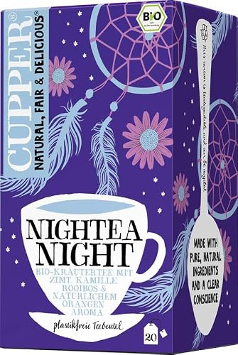 Cupper Bio Tee Nightea Night, 20 Beutel
