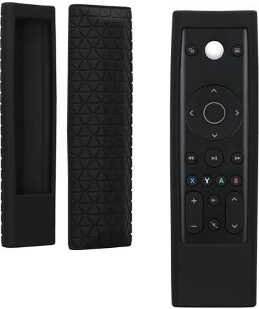 kwmobile Carcasa de Silicona Compatible con PDP Xbox One Funda Mando a Distancia - Funda de Silicona Control Remoto - Negro