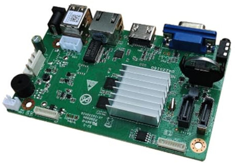 Qerwsdty Xmeye 36CH 4K NVR-Modul Unterstützt Gesichtserkennung, Humanoidenerkennung, HD-Ausgabe für Xmeye App Mobile Monitoring Replacement