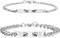 ForeverEngraved Augen Partnerarmbänder (1 Armband)