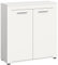xonox.home Wohnzimmer Jam Highboard Hochkommode Wohnzimmerschrank Hochschrank Anrichte in weiß Melamin, ca.80x88x35 cm