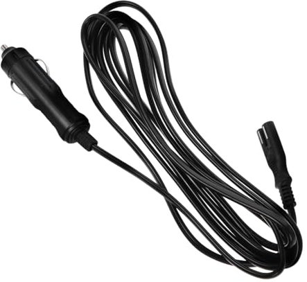Ciieeo Câble Alimentation pour Réfrigérateur Portable De Voiture Chargeur Compact Et Léger pour Glacière Automobile Câble Alimentation DC Allume-Cigare Adapté Au Frigo De Camping Et
