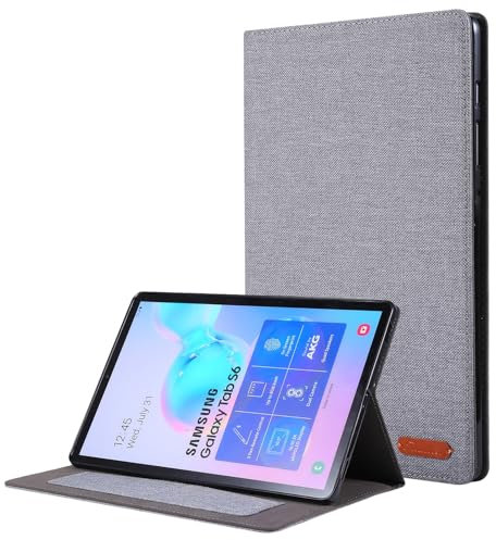 Protección de tabletas Funda delgada compatible con Samsung Galaxy Tab S6 (SM-T860/865) de 10,5 pulgadas - Ultrafina, plegable, con función atril y función de encendido/apagado automático | Contraport