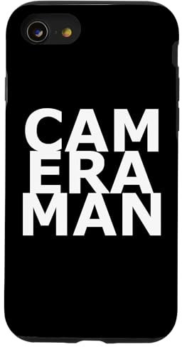 Cameraman Shutterbug Dietro l'obiettivo Catturare Momenti Custodia per iPhone SE (2020) / 7 / 8