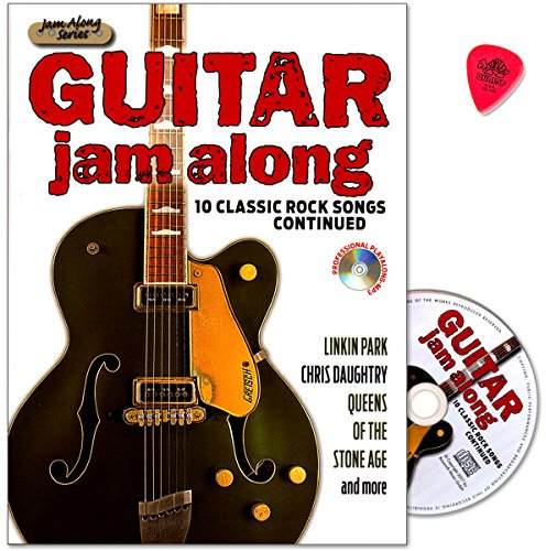 Guitar Jam Along III - 10 Classic Rock Songs Continued - Songs mit Riffs, Soli, Begleitstimmen, Tabulatur, Texten - Notenbuch mit CD und Dunlop Plek - Verlag Bosworth Music - BOE7868-9783865439703