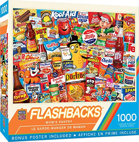 MasterPieces 1000 Piece Jigsaw Puzzle Mom’s Pantry | Vintage Kitchen Art