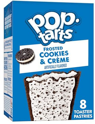 Pop Tarts 8 Frosted Cookies & Crème Toaster Gebäck 384 g