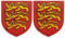 England Royal Coat of Arms Patch Embroidered British Lion Shield Applique Iron On Sew On Clothing, Backpack Armband, Hats, Jeans, Jackets, Coat