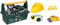 Theo Klein 8429 Bosch Werkzeug-Box | Mit Säge, Hammer, Zange und vielem mehr & 8537 Bosch Zubehör-Set | Hochwertige Arbeitshandschuhe, Brille, Ohrenschützer und Helm | Im Bosch-Design