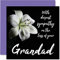 Stuff4 Trauerkarten mit Aufschrift With Deepest Sympathy On The Loss Of Your Grandad, Trauerkarten für Erwachsene, 145 mm x 145 mm, Beileidskarte mit Blumen