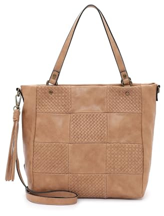 SURI FREY Schultertasche Umhängetasche Bly Shopper Sand hellbraun