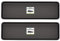 Matace 2 Pack Rubber Extra Large Shoe Tray for Entryway,Long Boot Tray,Slim Boot Mat for Indoor and Outdoor Use,16x55 in, Rectangular (Pack of 2)