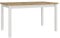 Mirjan24 Tisch für Esszimmer Awrolt II, Rechteckiger Esstisch, Ausziehbarer Tisch für Küche, L:140-180 x H:78 x B:80 cm, Küchentisch, Esszimmertisch, Praktischer Ausziehtisch (Artisan Eiche/Weiß)