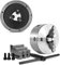 SHYISY 1PCS K11-80 3 Backen Manuelle Drehmaschine Chuck Mit Drehen Maschine Werkzeuge Zubehör K11-80 3-Backen Drehmaschine Chuck selbst-Zentrierung Metall