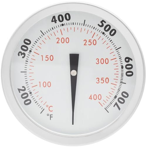 DcYourHome Replacement Thermometer 67088 67731 for Weber GS4 genesis ii & Genesis 300 and Summit Series Grills Weber E-330 E-315 E/S-310 E/S-410 Genesis Parts, 2-3/8 Diameter, Center Mount, 200F-700F